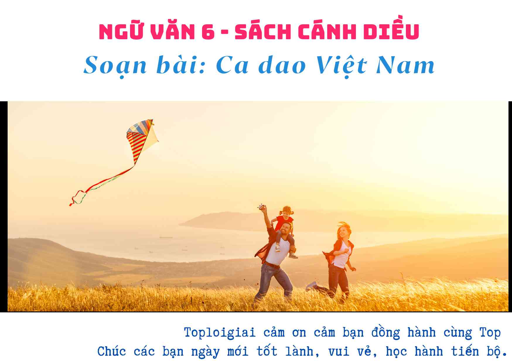 Soạn bài Ca dao Việt Nam chi tiết (Cánh Diều)