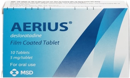 Aerius 5 mg là thuốc gì? Công dụng, cách dùng và lưu ý