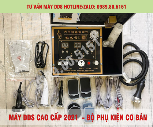 Phiên bản máy DDS cao cấp 2021 bộ phụ kiện cơ bản tại Trung Tâm Vật Lý Trị Liệu Việt Nam
