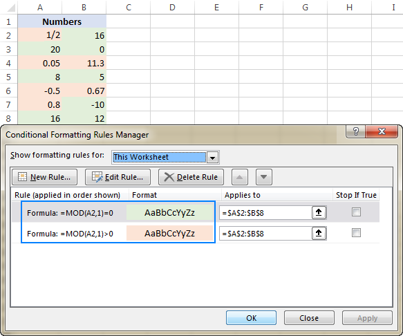 Cách dùng hàm MOD trong Excel kèm ví dụ minh họa chi tiết