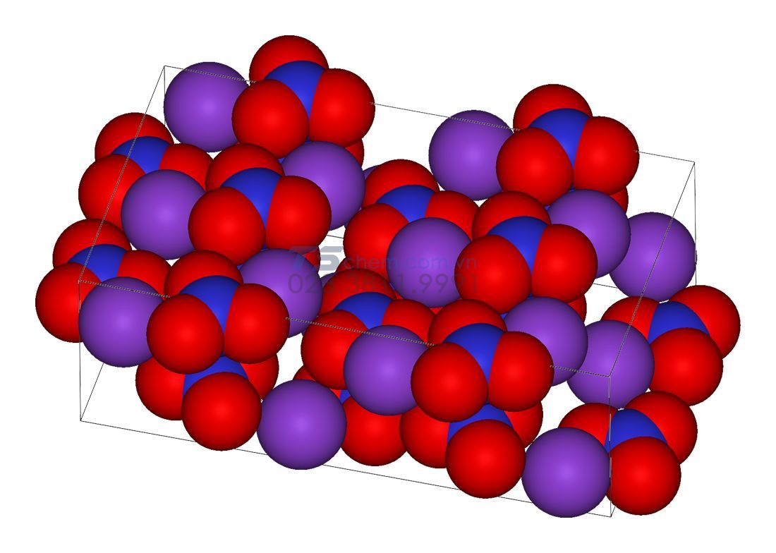 Cấu trúc phân tử KNO3