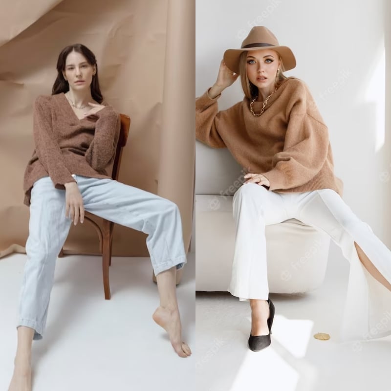 màu beige phối với màu gì