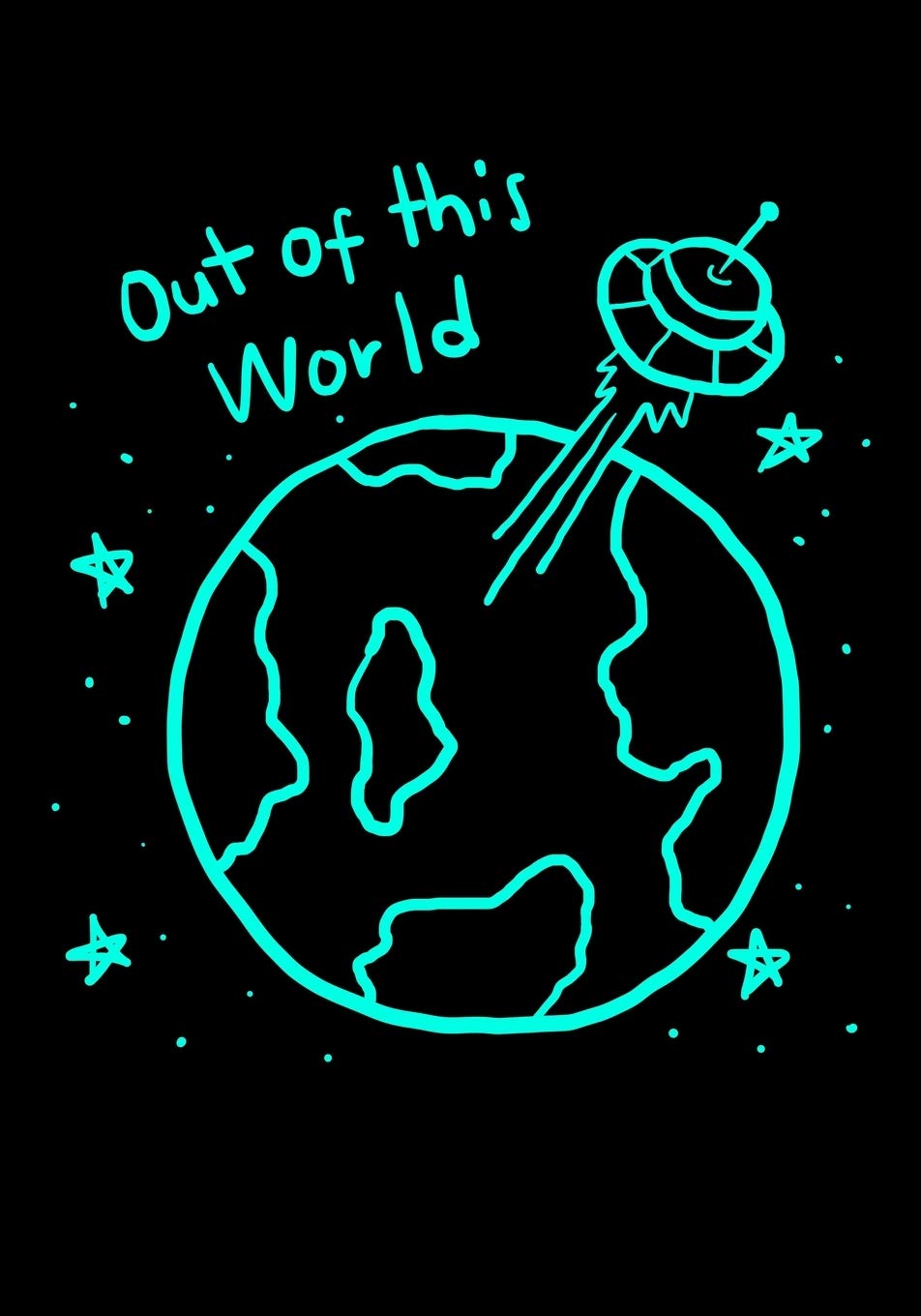 Idiom: Out of this world.