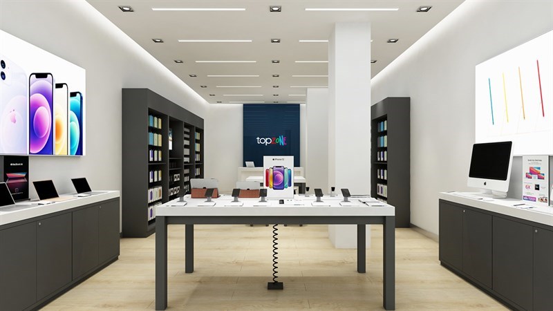 TopZone là kết quả của sự hợp tác giữa Apple và Thế Giới Di Động, mang đến cho không gian trải nghiệm mua sắm đẳng cấp với phiên bản cửa hàng ủy quyền chính thức được nâng cấp và cập nhật mới nhất được đưa về Việt Nam.