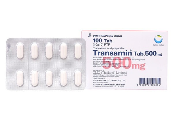 Thuốc Transamin (acid tranexamic): Thuốc cầm máu bạn cần biết