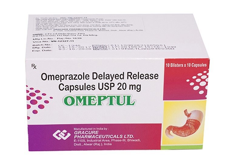 Thuốc Omeptul (omeprazol): công dụng, cách dùng và cần lưu ý gì