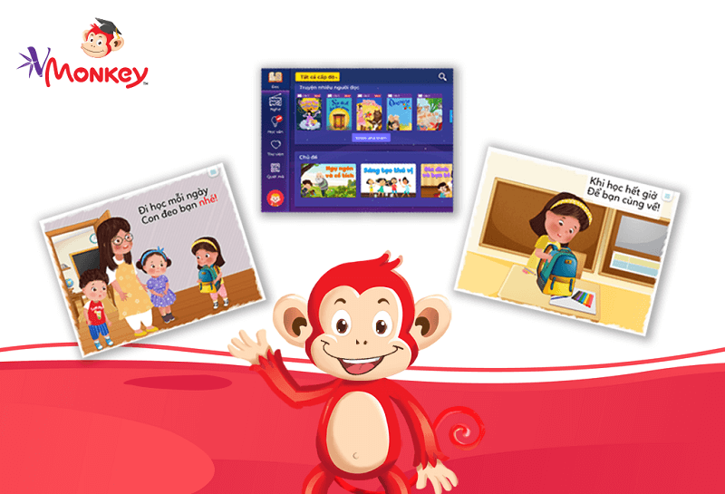 VMonkey - Xây dựng nền tảng tiếng Việt vững chắc cho trẻ. (Ảnh: Monkey)