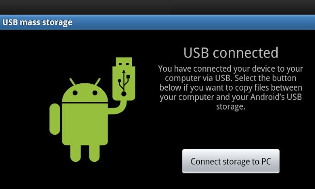 Những kết nối USB trong Android : MTP , PTP và USB Mass Storage
